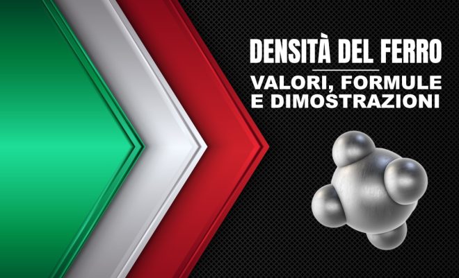 densità ferro